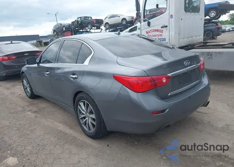 2014 Infiniti Q50 Premium/Sport z USA, uszkodzony, nr VIN JN1BV7AR8EM682399